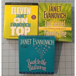 3 Audio CDs By Evanovich Variety